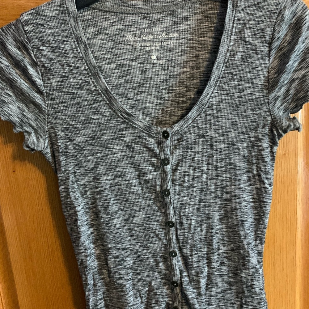 Girly top sweater Stretchy 100% cotton Vintage As Is with bottoms used